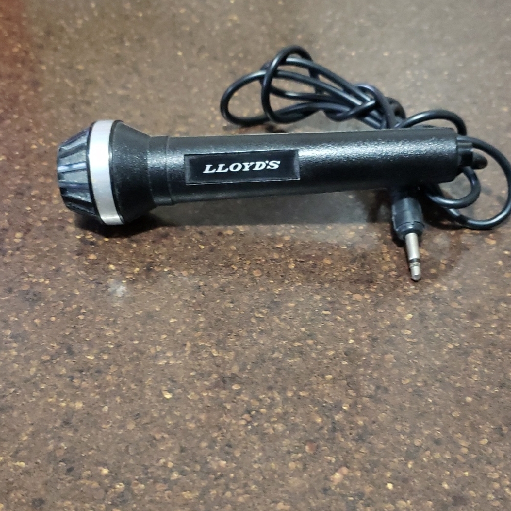 LLoyds Dynamic Microphone Vintage Black Silver